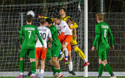 Gelijkspel: 2-2 in de oefenwedstrijd.