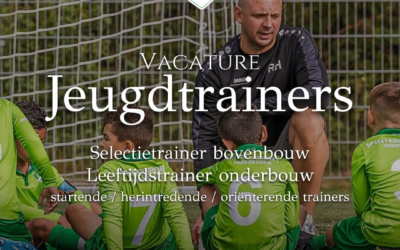 Vacature jeugdtrainers seizoen 2026–2027 
