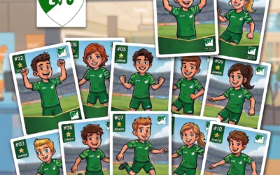 Spaar mee! LTC-voetbalplaatjes bij Albert Heijn Hillenga