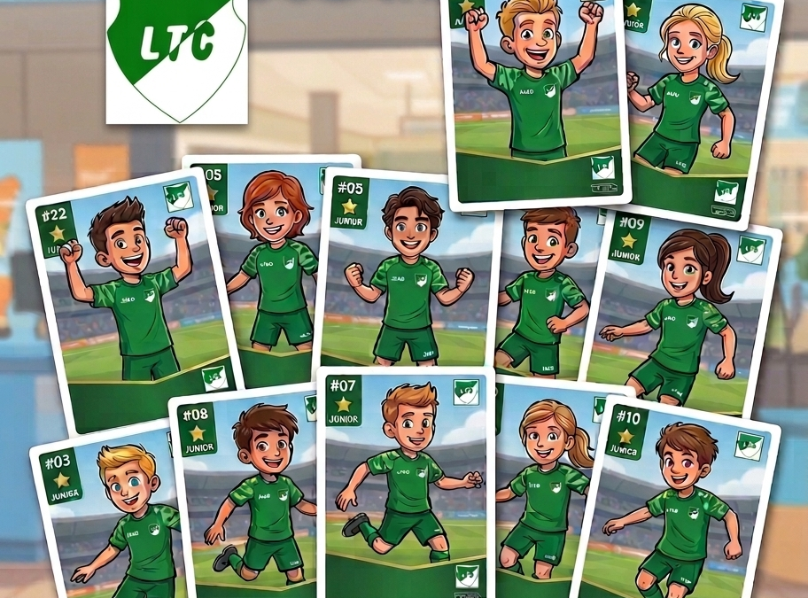 Spaar mee! LTC-voetbalplaatjes bij Albert Heijn Hillenga