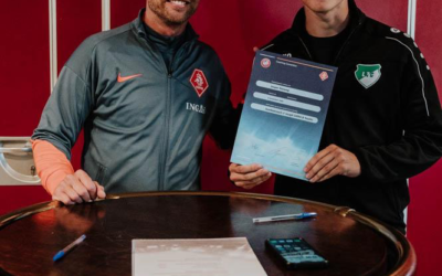Jesper Nieweg geslaagd voor KNVB VC2-cursus