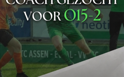 Coach gezocht voor de O15-2