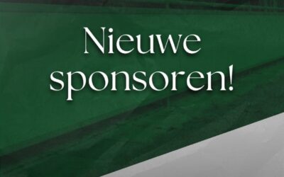 Nieuwe Sponsoren!